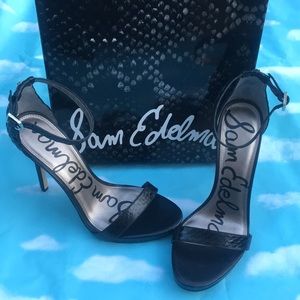 🆕 Sam Edelman Snake Print Pump Sandal